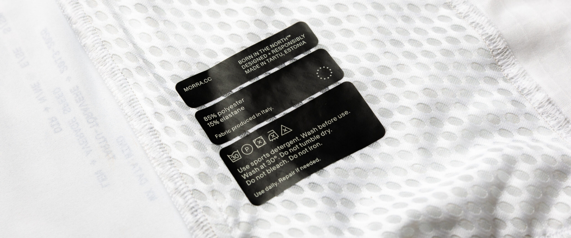 Product-specific care label